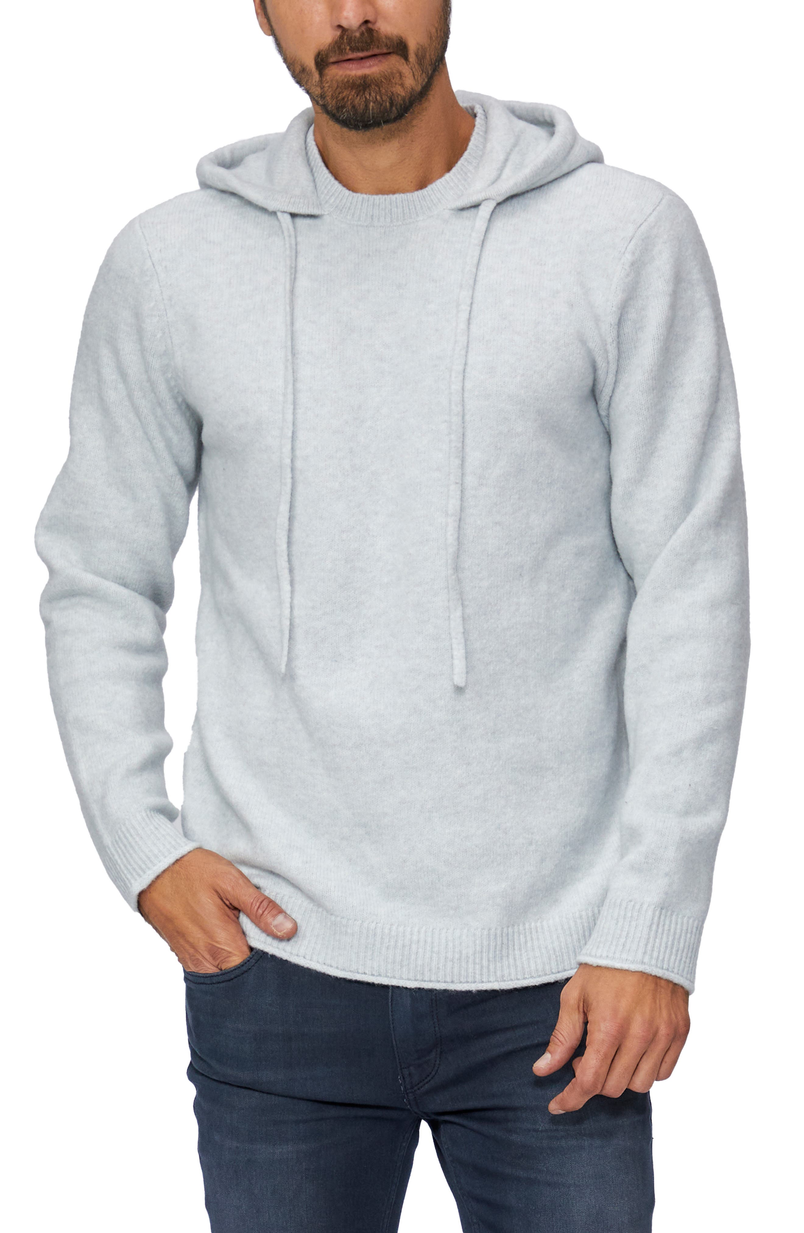 BrandMens Hoodies Sweatshirts Short Sleeve Men Hoodies Sweatshirt Casual Solid Color Man hoody For Male Hooded（#white） 